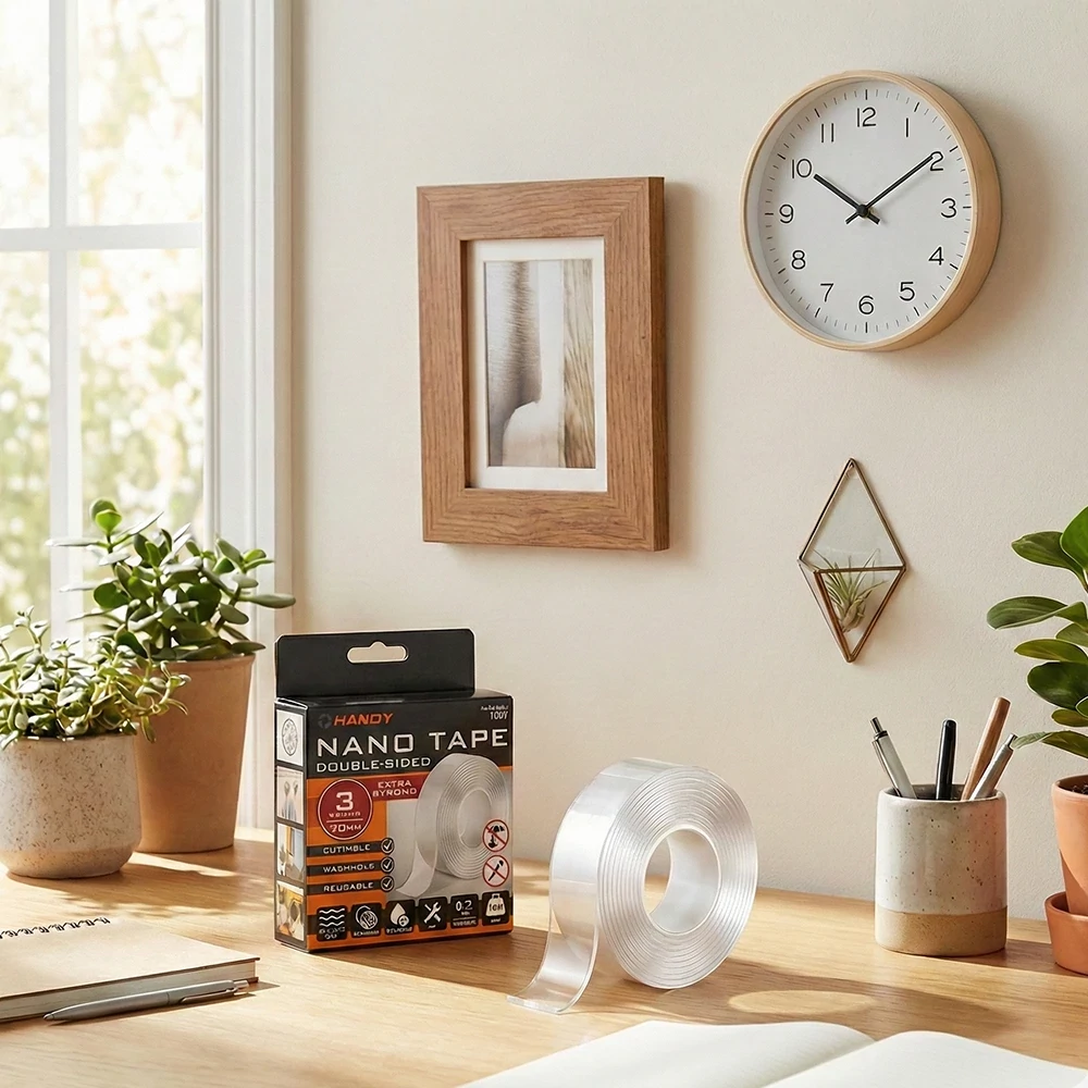 Láthatatlan rögzítés üvegen és bútorokon