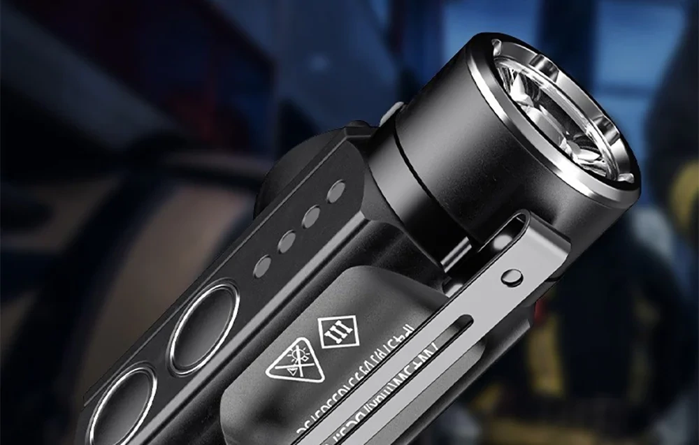 Zseblámpa Superfire J05 – 380+450 lm, 4 mód – Fénymódok és kétfokozatú főfény