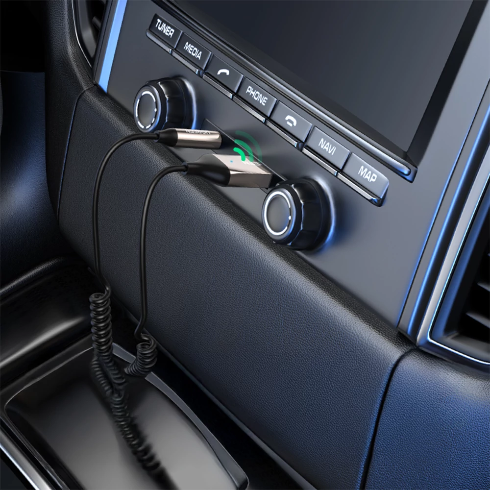 Ugreen Bluetooth AUX audio adapter, 10 m – Vezeték nélküli zene az autóban, AUX-on