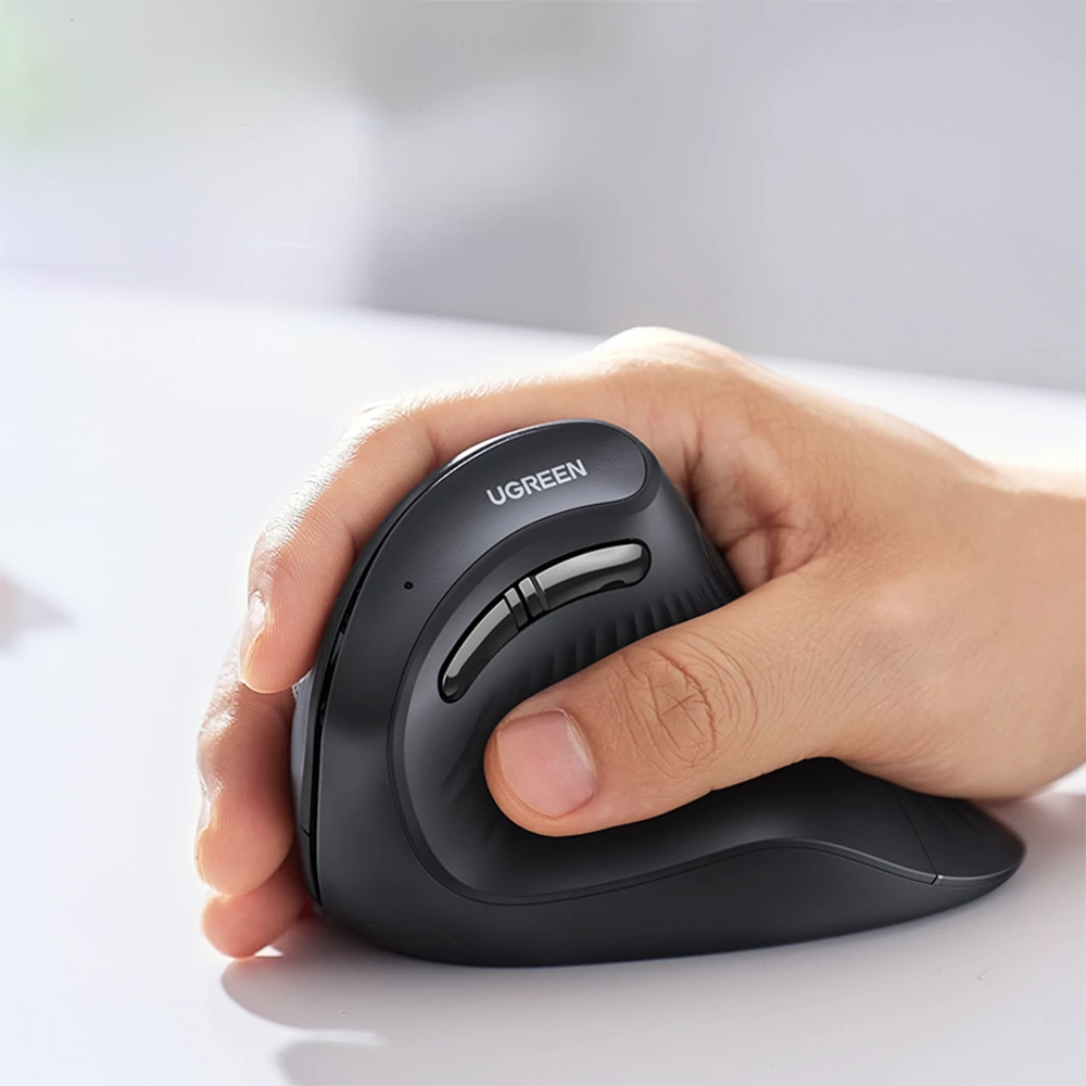 UGREEN UG-MU008 ergonomikus függőleges vezeték nélküli egér – Rendszerkompatibilitás és vezérlők