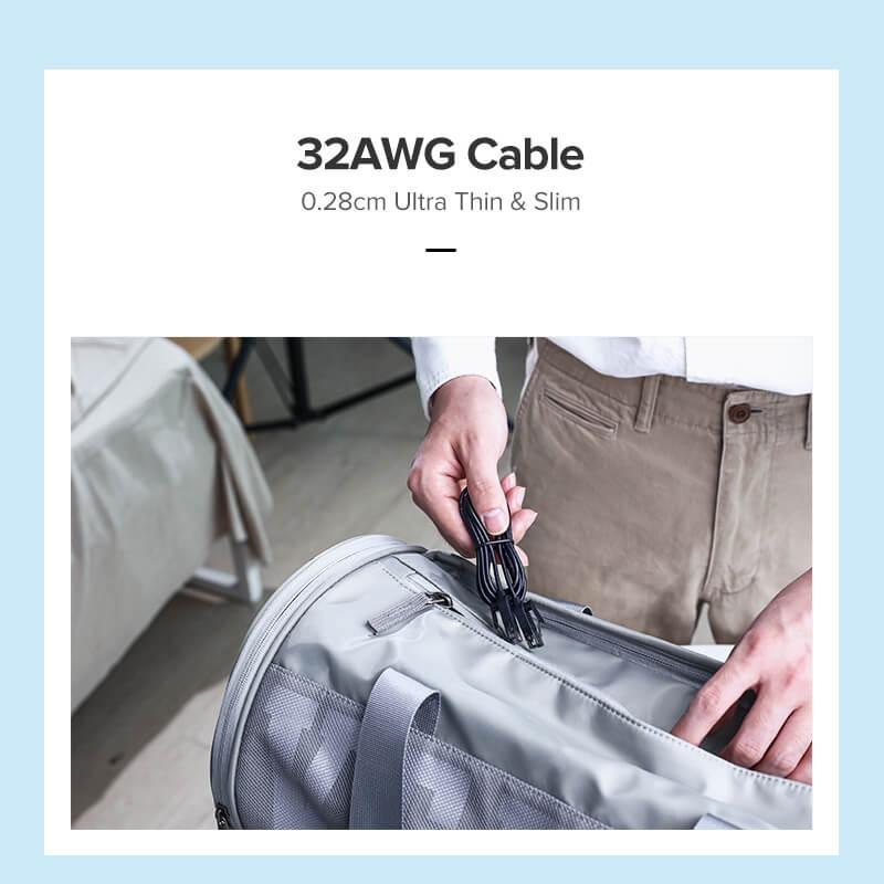 UGREEN NW122 Ethernet kábel – Karcsú kialakítás