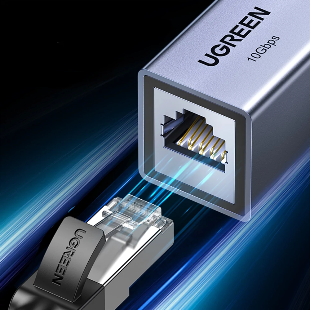 UGREEN 10Gbps Ethernet hosszabbító adapter – Plug & Play
