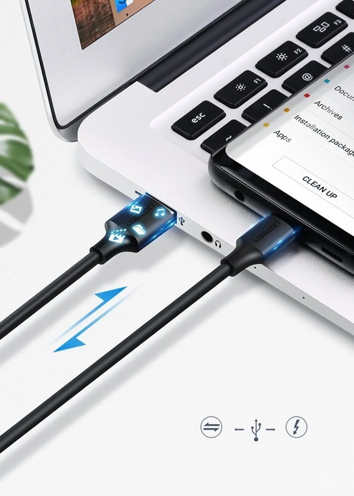 UGREEN USB-A to USB-C Fast Charging Cable – Kompatibilis eszközök széles körével