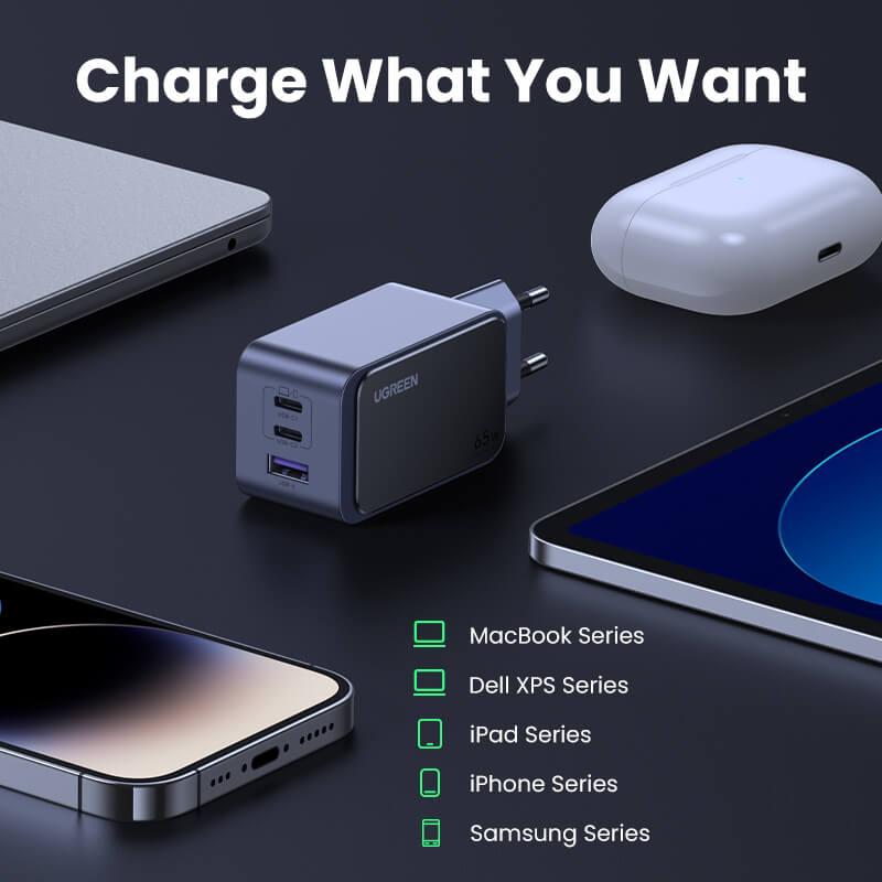 UGREEN Nexode GaN töltő adapter – Kompatibilitás és teljesítmény