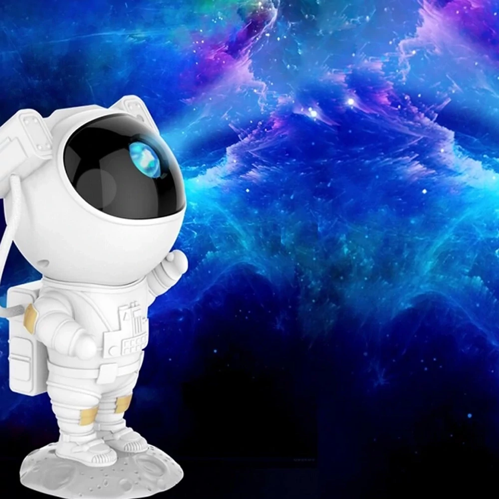 Űrhajós galaxis projektor LED világítással
