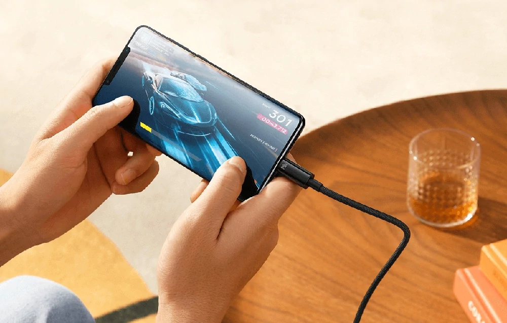 Baseus Tungsten Gold USB-C-USB-C kábel – Gyors töltés