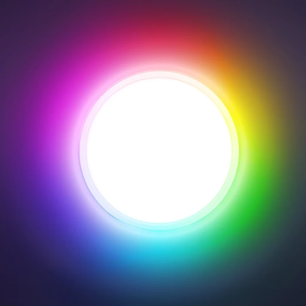 BlitzWill BW-CLT1 okos mennyezeti lámpa (30 cm) – 16 millió szín, 42 RGB LED