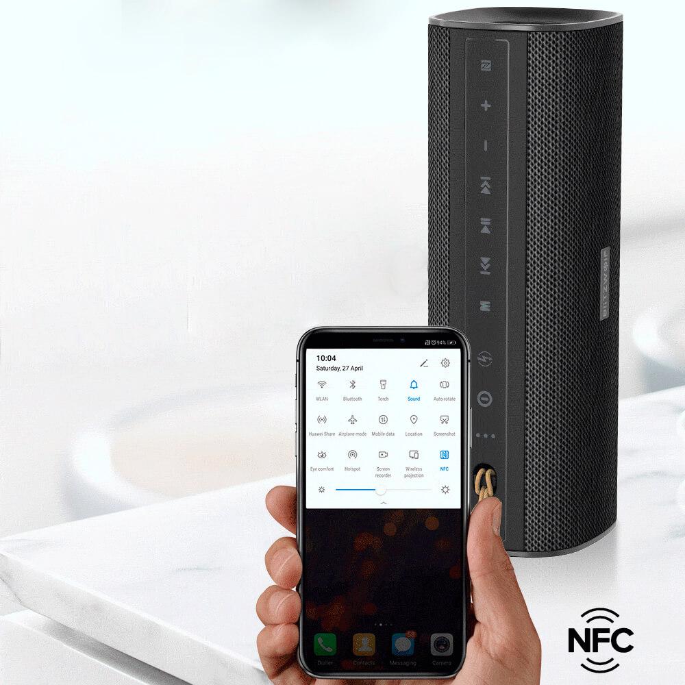 BlitzWolf® BW-WA2: vezeték nélküli vízálló Bluetooth hangszóró NFC funkcióval