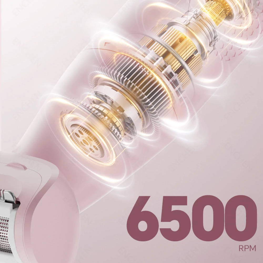 Xiaomi Enchen A2 3 az 1-ben női elektromos borotva - Rózsaszín – 6500 f/p motor