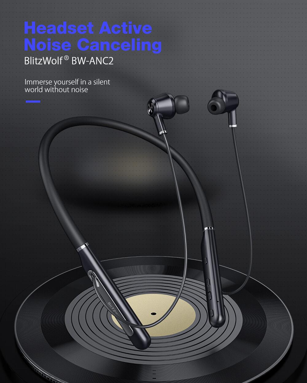 BlitzWolf BW-ANC2 Bluetooth 5 fülhallgató
