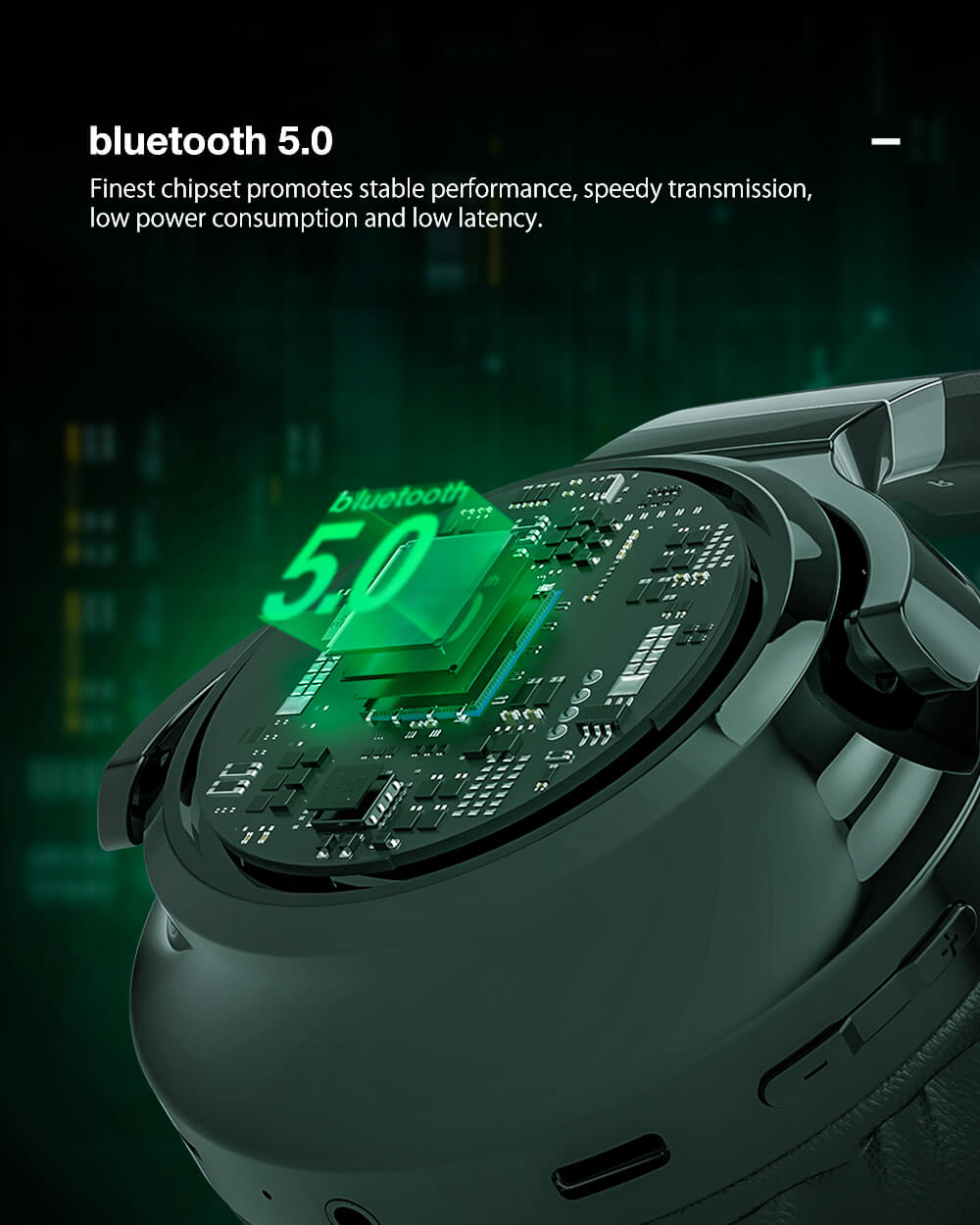 BlizWolf® BW-HP0-Pro fejhallgató Bluetooth 5.0