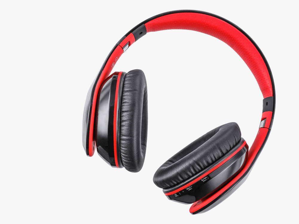BlitzWolf® BW-HP1: vezeték nélküli Bluetooth fejhallgató beépített mikrofonnal összehajtható