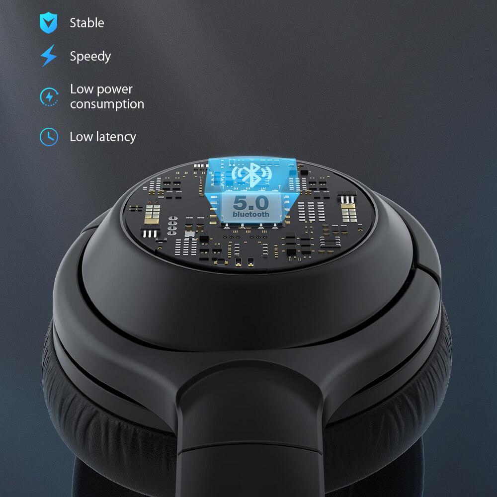 BlitzWolf BW-HP3 szerkezet Bluetooth V5.0 Chipsettel