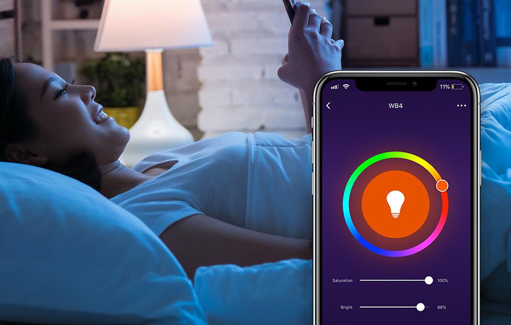 Gosund LED NiteBird WB4 okosizzó (RGB) E27 – 2 darab