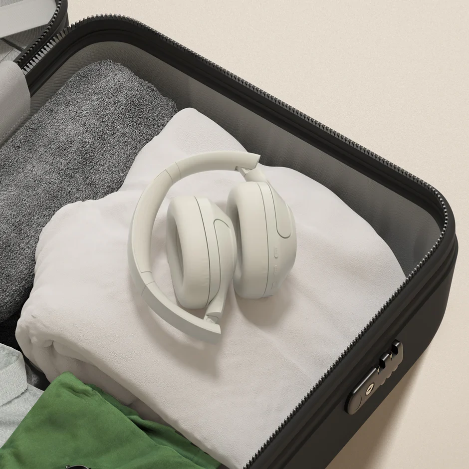 Xiaomi Haylou S35 vezeték nélküli fejhallgató, ANC (fehér-bézs)
