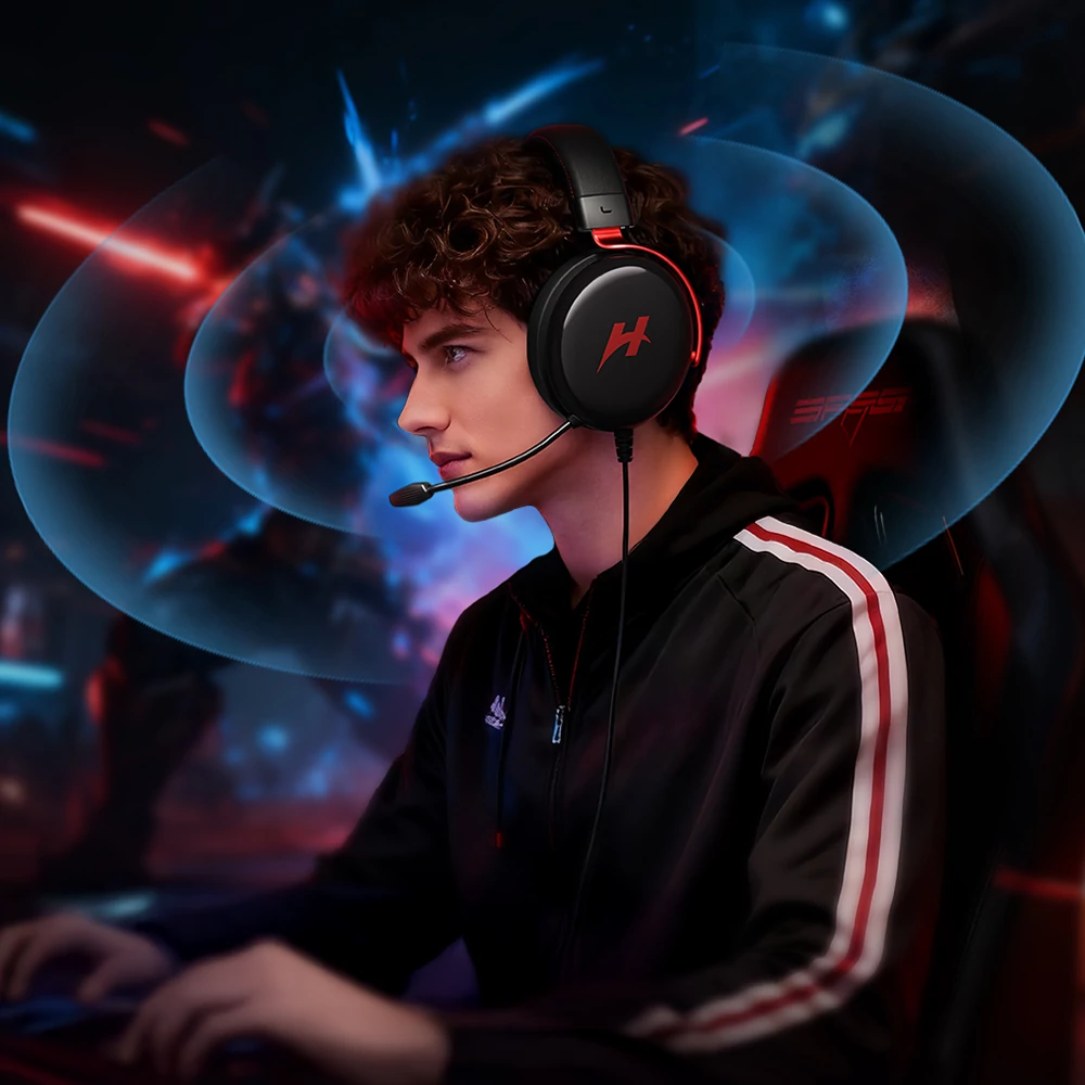 HAYLOU HexStorm G1 – Kényelmes, over-ear kialakítás