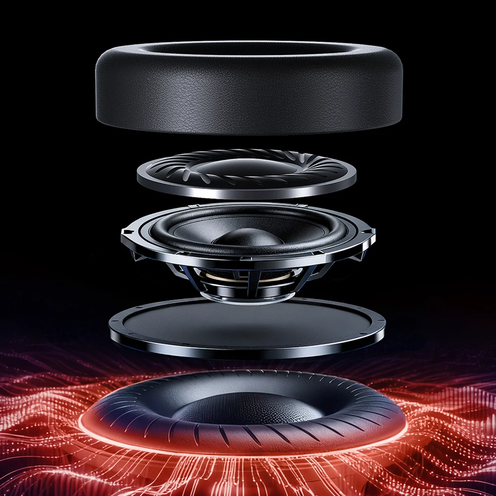 HAYLOU HexStorm G1 – 50 mm-es meghajtó és széles frekvenciatartomány