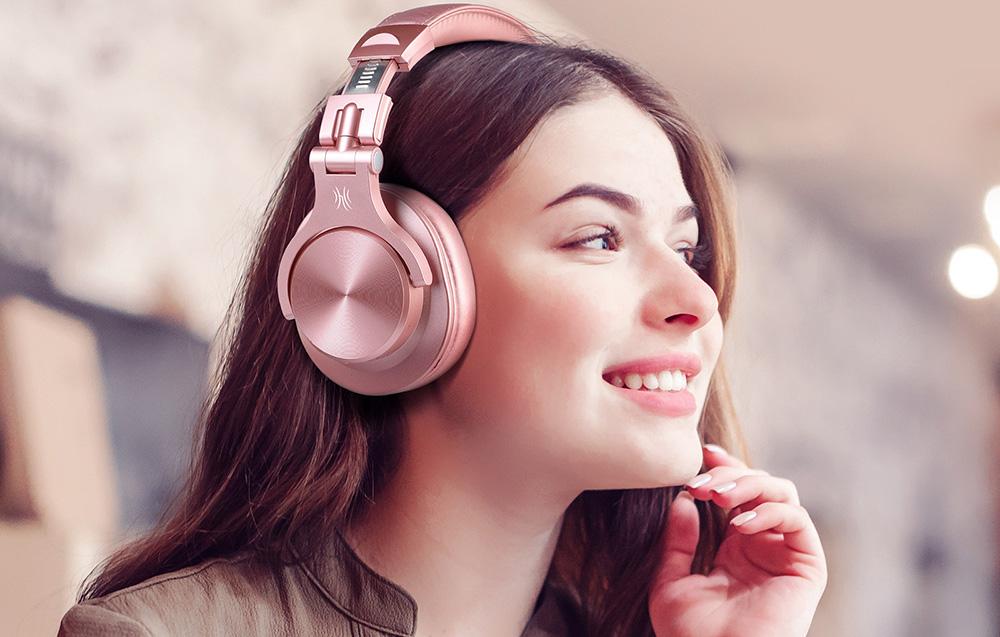 Headphones OneOdio Fusion A70 pink