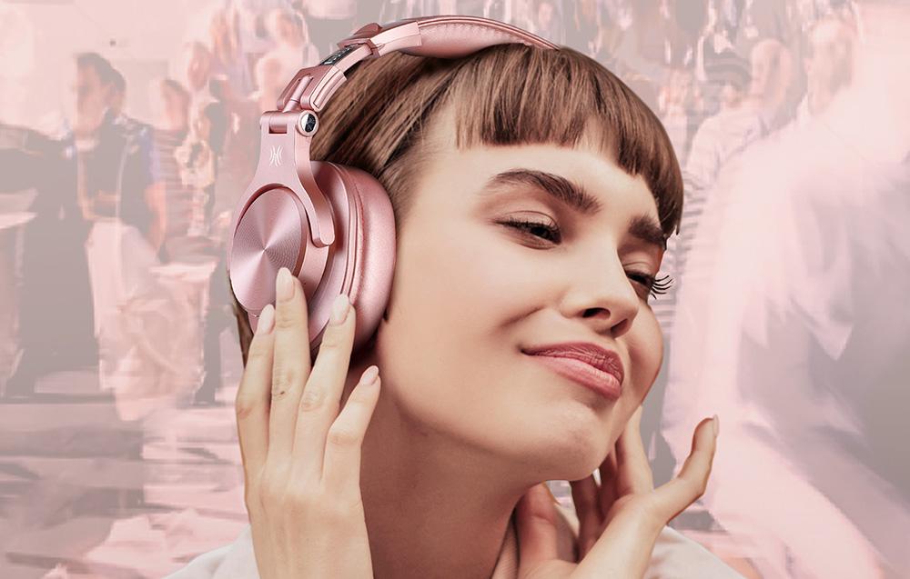 Headphones OneOdio Fusion A70 pink
