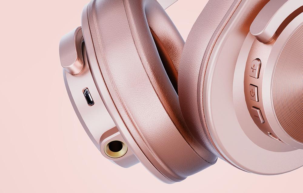 Headphones OneOdio Fusion A70 pink