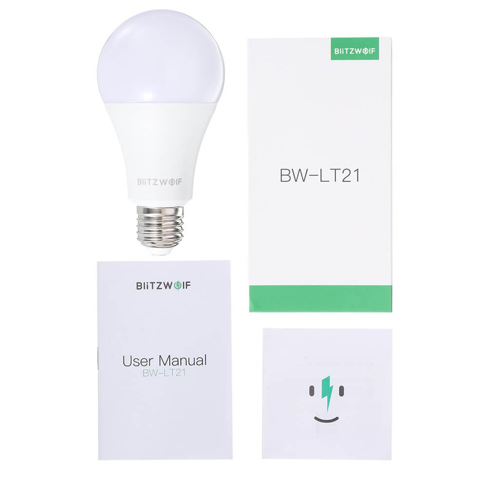 BlitzWolf® BW-LT21 okosizzó csomag tartalom