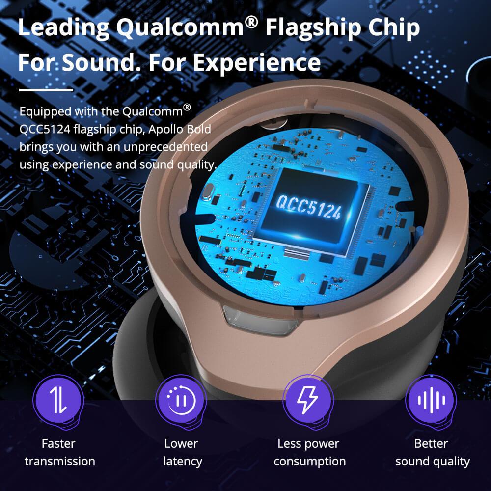 zászlóshajó qualcomm qcc5124 audio chip