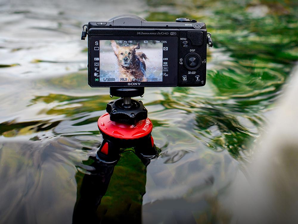 BlitzWolf® BW-BS7 flexibilis vízálló tripod