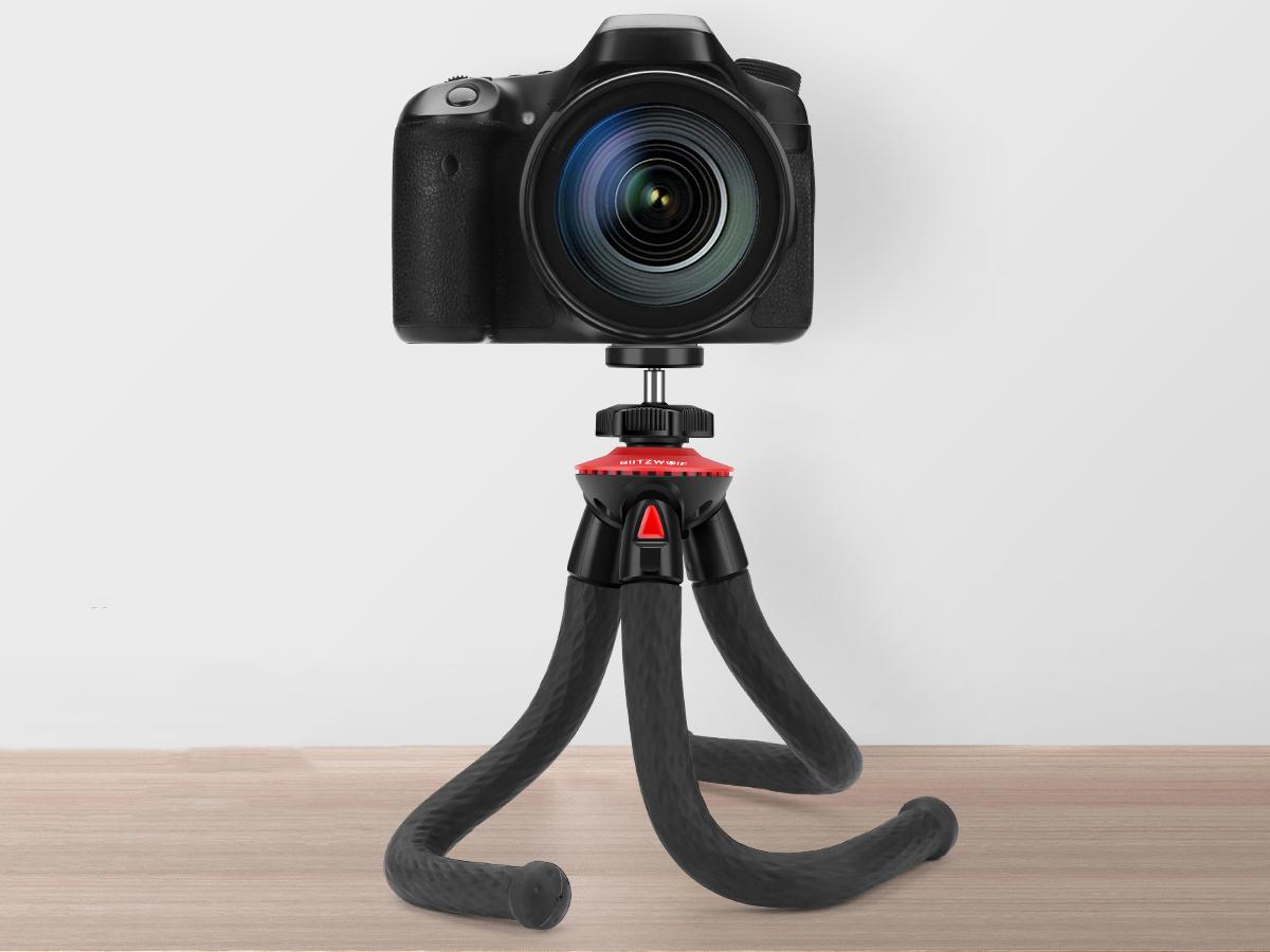 BlitzWolf® BW-BS7 flexibilis tripod állvány